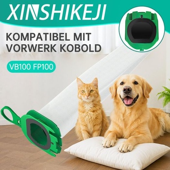 12 sáčkov do vysávača pre filtračné vrecká Vorwerk Kobold VB100, náhradné vrecká, príslušenstvo,