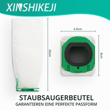 12 sáčkov do vysávača pre filtračné vrecká Vorwerk Kobold VB100, náhradné vrecká, príslušenstvo,