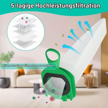 12 sáčkov do vysávača pre filtračné vrecká Vorwerk Kobold VB100, náhradné vrecká, príslušenstvo,