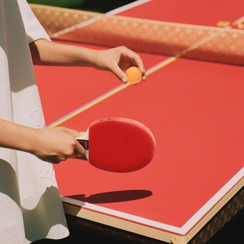 Sada na stolní tenis: 2 rakety na stolní tenis a 3 míčky na stolní tenis a přepravní taška,
