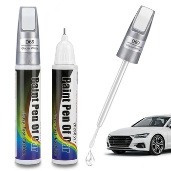2ks 2v1 D69 Glacier White Lakovacie pero pre vozidlá Renault