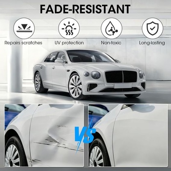 2ks 2v1 D69 Glacier White Lakovacie pero pre vozidlá Renault