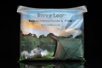 Prenosná toaleta Bivvy Loo 40 ďalších biologicky odbúrateľných obrúskov, balenie 12 kusov - Vrece na