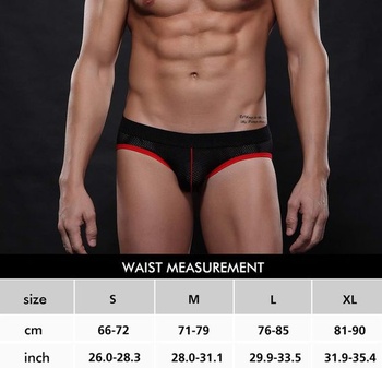 Pánské sexy spodní prádlo Jockstrap ze síťoviny, sportovní tanga, tréninkové spodní prádlo