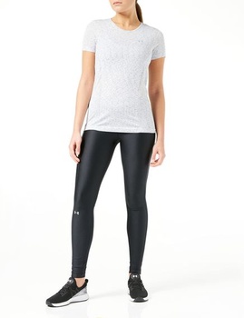 Dámské tričko Under Armour Vanish Seamless s krátkým rukávem, barva Spacedye, šedé, MD, 1345956-014