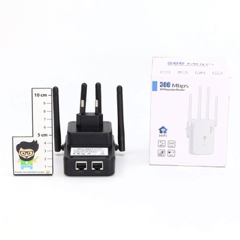 Wifi zesilovač Bfhdbdt 300 Mbit/s, bílý
