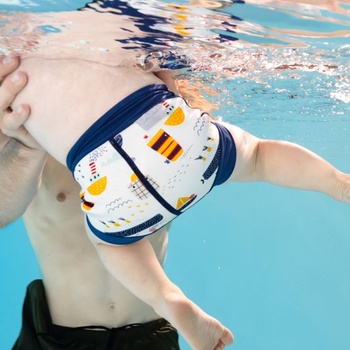 Splash About Happy Nappy Duo opakovaně použitelné plavecké pleny, tahačské lodičky, 2-3 roky