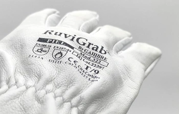 Ruvigrab 2409 Kožené rukavice, hovězí kůže, nehořlavé, 100 stupňů 7
