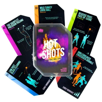 Basketbalové karty Crown Sporting Goods Hot Shots HSS, 64…