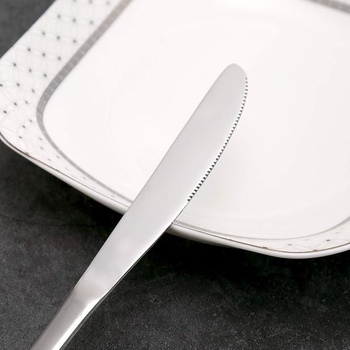 Dětská sada nožů VANRA pro 4leté, dětské příbory z nerezové oceli, steakové nože pro dívky a