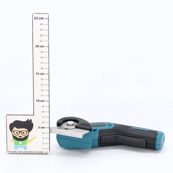 Elektrické nožnice, akumulátorová rezačka s 2 reznými čepeľami, nabíjacím káblom USB a LED svetlom,