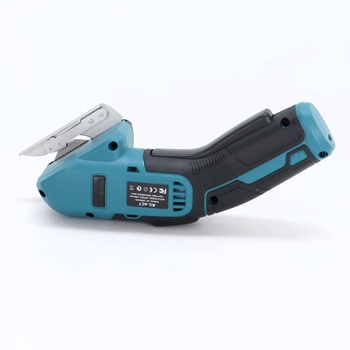 Elektrické nožnice, akumulátorová rezačka s 2 reznými čepeľami, nabíjacím káblom USB a LED svetlom,