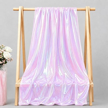Organzová látka 500 x 150 cm, dúhová dúha – Organzová látka na šitie, dúhová dekoračná látka na