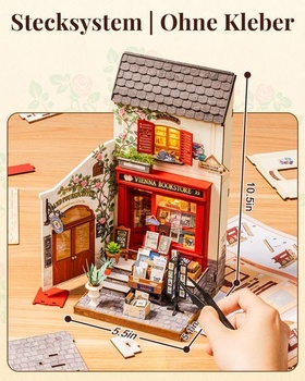 Miniatúrny dom Viedenské kníhkupectvo Rolife
