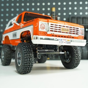 INJORA CNC hliníkové riadenie vľavo pre FMS FCX24 1/24 RC Crawler Upgrade
