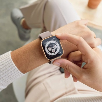 Vodeodolné púzdro 2 v 1 pre Apple Watch Series 6/5/4/SE/SE2 40mm 40mm zlaté