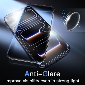 Matný ochranný kryt JETech pre iPhone 18 Pro/17 Pro, kompatibilný s Face ID