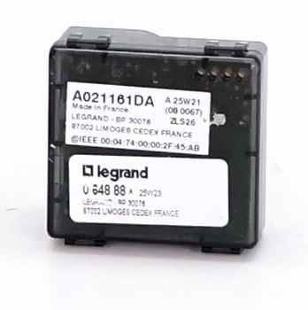 Bezdrátový mikromodul Legrand 64888 černý