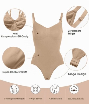 Dámské stahovací body Breampot s nastavitelnými ramínky a korzetem, velikost XXS-XS,