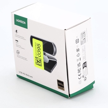 UGREEN Webcam Full HD 1080P/30fps USB A webkamera s mikrofónom pre PC, automatická korekcia svetla,
