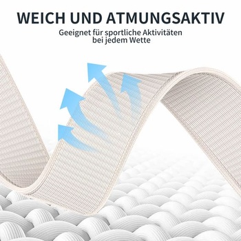 Chinbersky 22mm športový bicepsový pás kompatibilný s Amazfit Helio Strap pre ženy aj mužov,