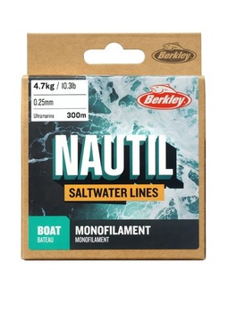 Berkley Nautil Boat Monofilamentní rybářský vlasec Angelschnur 0,014 palce | 0,35 mm | 20 lb | 9 kg