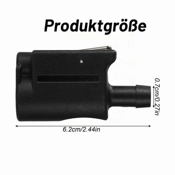 Konektor palivového potrubia Tinoaly 13563Q7, samica, 8mm rýchlospojka pre pripojenie palivovej nádrže