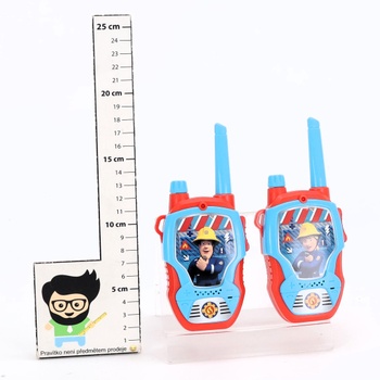 Vysielačky Dickie Toys požiarnik Sam