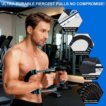 Posilňovacia kladka Twister Arm Trainer s nastaviteľnou nosnosťou 30–50 kg (70–110 libier) | Posilňovacie