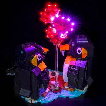 Sada LED svetiel kompatibilná s Lego 40886 Zamilovaní tučniaky (model nie je súčasťou balenia), Sada