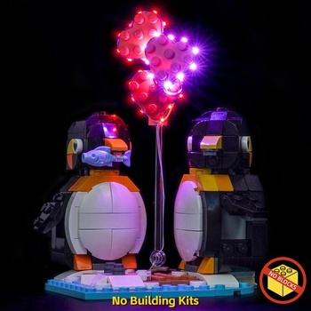 Sada LED svetiel kompatibilná s Lego 40886 Zamilovaní tučniaky (model nie je súčasťou balenia), Sada