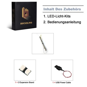 Sada LED svetiel kompatibilná s Lego 40886 Zamilovaní tučniaky (model nie je súčasťou balenia), Sada