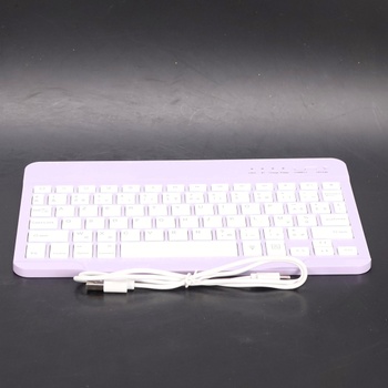 Bluetooth klávesnica MMK, fialová