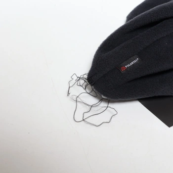 Unisex šatka Jack Wolfskin Real Stuff Loop, jedna veľkosť, čierna