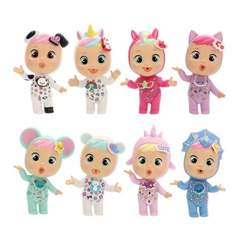 CRY Babies Magic Tears Charmz Surprise Doll Zberateľské bábiky s prekvapením 8 bábik s príveskami