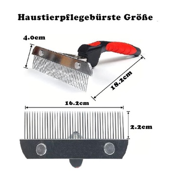 Fur Wonder Dog Brush, kefa na podsrsť pre dlhosrsté psy, štýl A