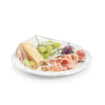 Tescoma gumové poťahy na obrúsky 4FOOD, 50 ks, veľké ø 28 cm