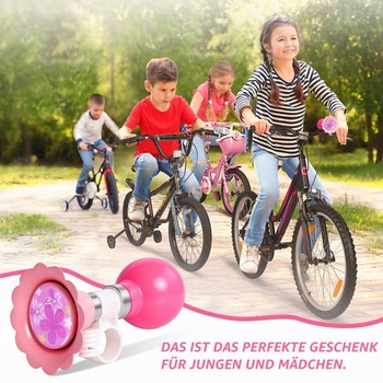 Detský zvonček na bicykel, klaksón na bicykel, zvonček na bicykel pre dievčatá a chlapcov, klaksón na bicykel, detské