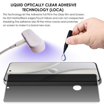 Ochranný kryt displeje pro Xiaomi 15 Ultra - balení 3 kusů, antispywarový s úhlem ochrany soukromí