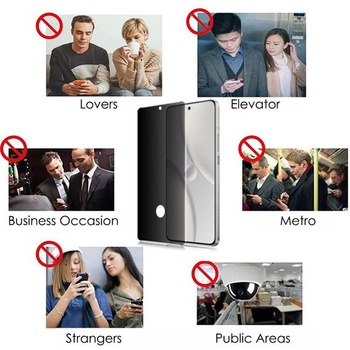 Ochranný kryt displeje pro Xiaomi 15 Ultra - balení 3 kusů, antispywarový s úhlem ochrany soukromí