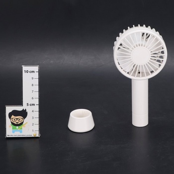 Ručný ventilátor, prenosný mini ventilátor, USB ventilátor s 5 rýchlosťami, dobíjací, malý