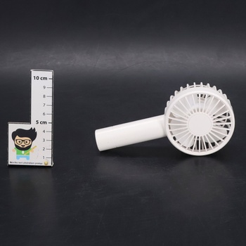 Ručný ventilátor, prenosný mini ventilátor, USB ventilátor s 5 rýchlosťami, dobíjací, malý