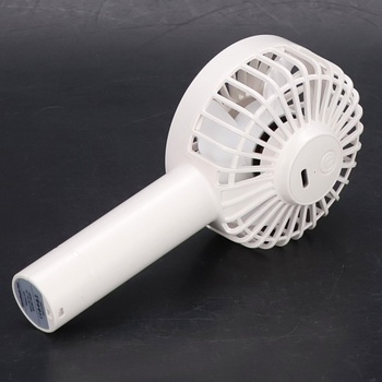 Ručný ventilátor, prenosný mini ventilátor, USB ventilátor s 5 rýchlosťami, dobíjací, malý