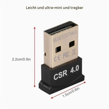 Adaptér USB 2.0 Blue Oo H 4.0 s čipem CSR8510, kabel CSR4.0, přijímač, USB dongle CSR4.0, nový