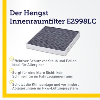 E2998LC filter s aktívnym uhlím