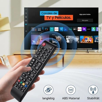 Náhradný diaľkový ovládač pre televízory Samsung AA59-00741A pre LED/LCD Smart televízory, diaľkový