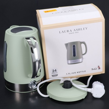 Rýchlovarná kanvica Laura Ashley zelená, 1,7L