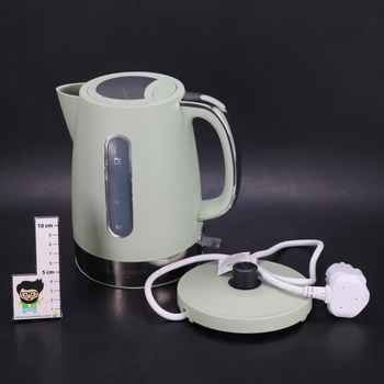 Rýchlovarná kanvica Laura Ashley zelená, 1,7L