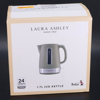 Rýchlovarná kanvica Laura Ashley zelená, 1,7L