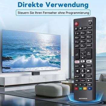 Náhradný diaľkový ovládač LG pre televízory LG, vhodný pre všetky televízory LG, nie je nutné